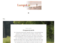 Tablet Screenshot of lumpi4.de